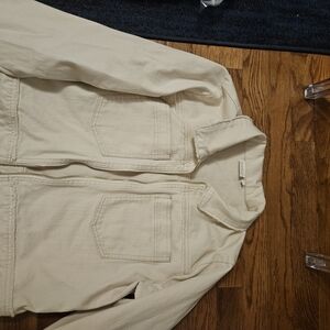 Spartina 449 Men's Light Cream Zip Jacket